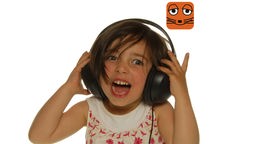 Themenbild Podcast Kind mit Kopfhörern