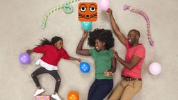 Themenbild MausMix Kind mit Ballons