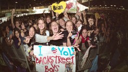 Fans der Backstreet Boys in den 90er Jahren