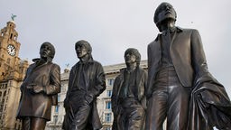 Statuen der Beatles in Liverpool