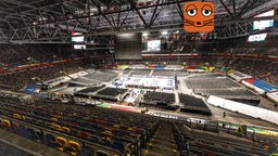 Düsseldorfer Arena nach Umbau für Handball