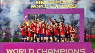 Frauen Fußball WM Siegerehrung