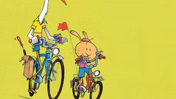 Buchcover: Paul und Opa fahren Rad