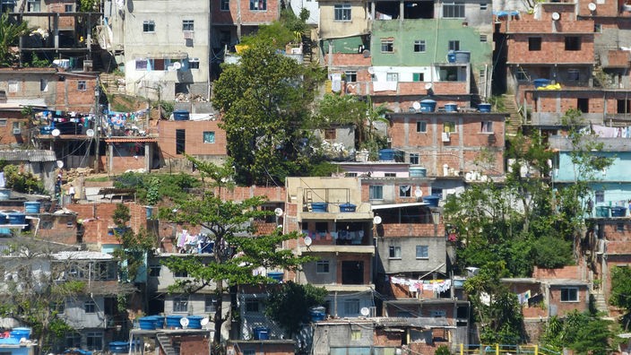 Armenviertel in Rio de Janeiro
