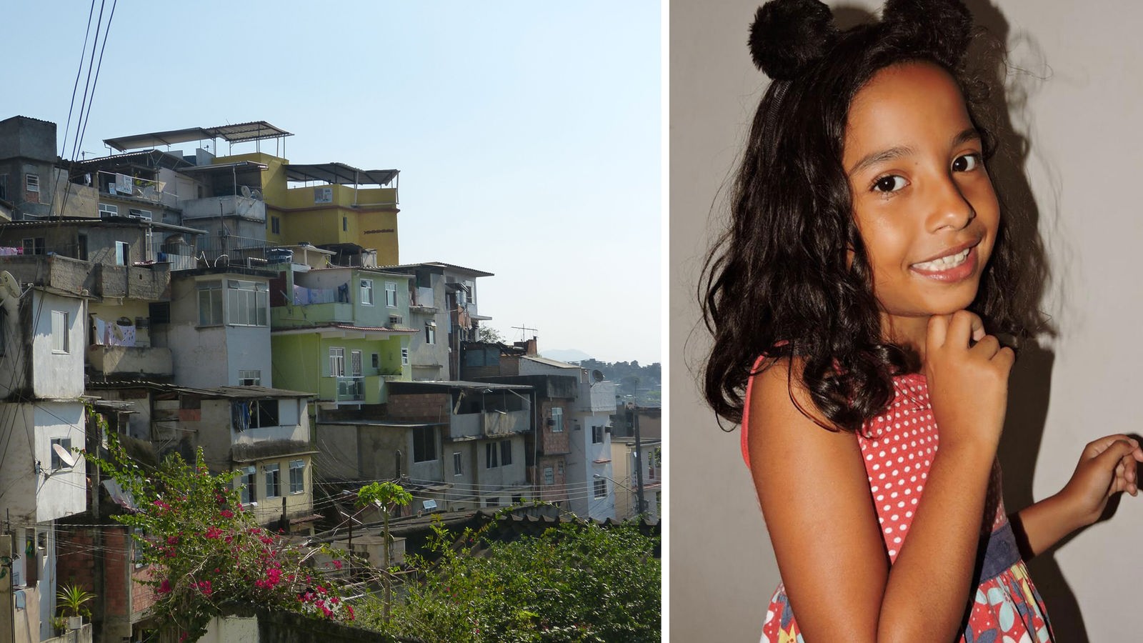 Sophia wohnt in einem Armenviertel in Rio de Janeiro