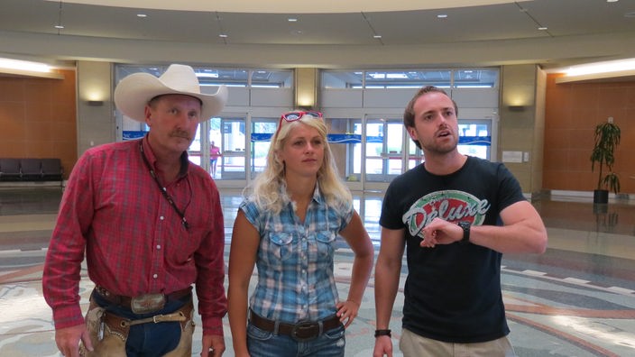 Die Rancher: Brad, Caro und Tobi