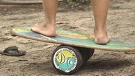 Surfcamp - Gleichgewichtsübung2