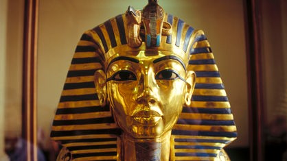 Büste des ägyptischen Herrschers Tutanchamun.