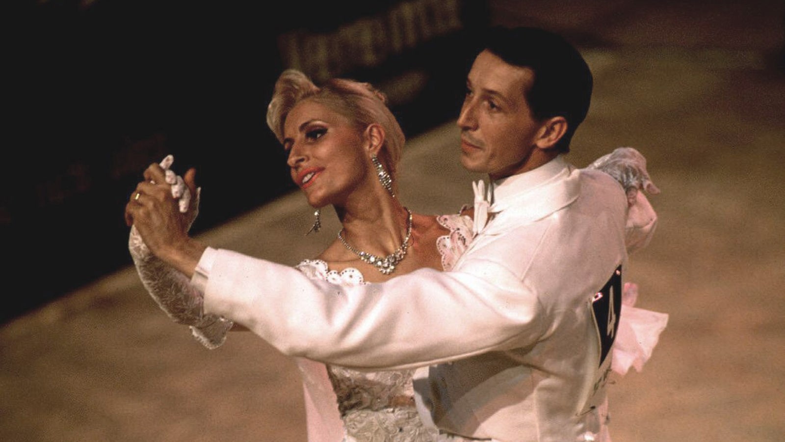 Das britische Tanzpaar Marcus und Karen Hilton.