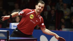 Timo Boll bei Spiel.