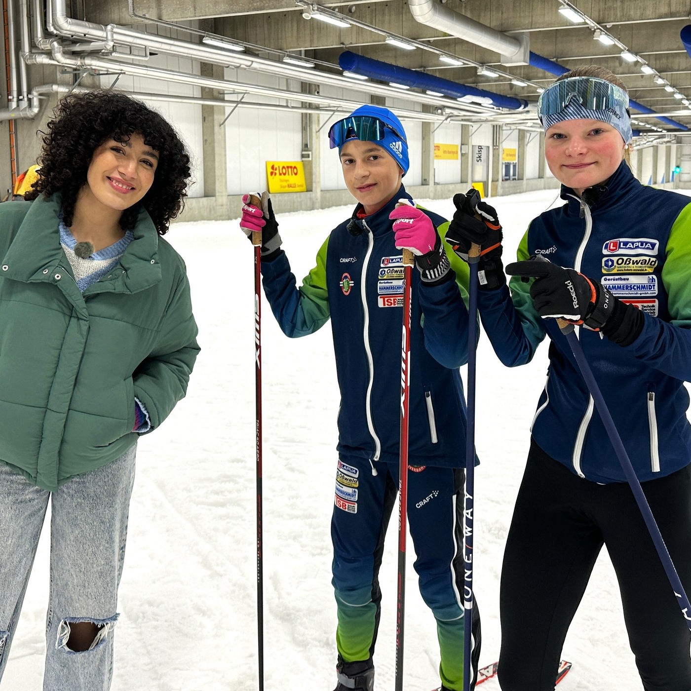 Skifahren ohne Schnee – Wintersport in der Klimakrise - neuneinhalb - TV -  Kinder