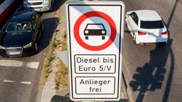 Schild Diesel Fahrverbot