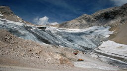Schneeferner-Gletscher auf der Zugspitze