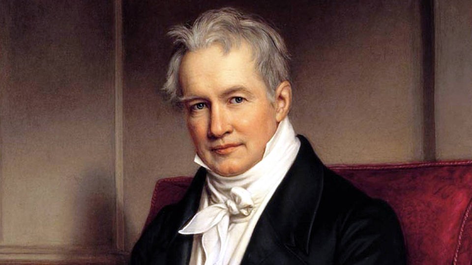 Gemälde zeigt Porträt von Alexander von Humboldt