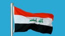 Die irakische Flagge.