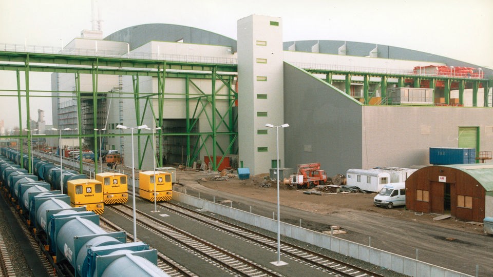 Müllverbrennungsanlage in Köln-Niehl.