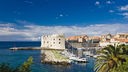 Hafen und Altstadt von Dubrovnik.