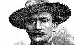 Portrait von Robert Baden-Powell.