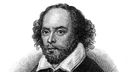 Historisches Portrait von William Shakespeare.