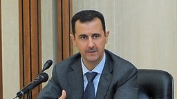 Syriens Präsident Assad.