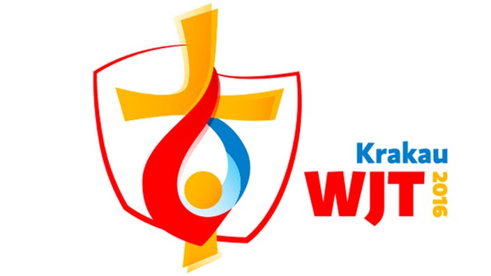 Logo des Weltjugendtages 2016 in Krakau.
