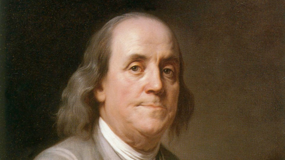 Portrait Benjamin Franklins
