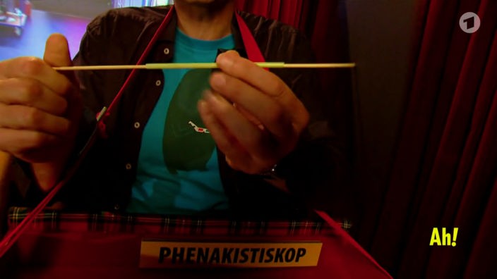 Das famose Experiment: Phenakistiskop