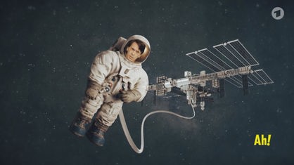 Bleibt ein Astronautenpups im Raumanzug? 